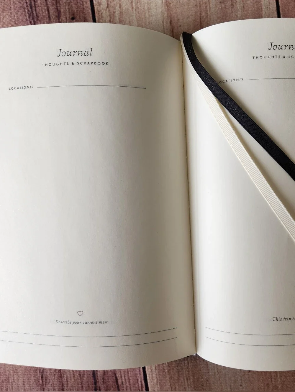 Anthropologie x Papier Travel Journal  Soft Cover & Cloth Cover Mix Discontinued